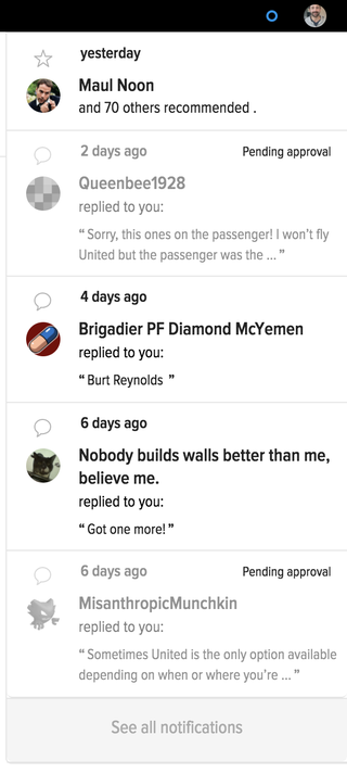 Illustration for article titled Fixes to the Notification dropdown
